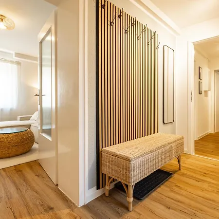Zentral Boxspringbetten Garage Rhein Apartment *
