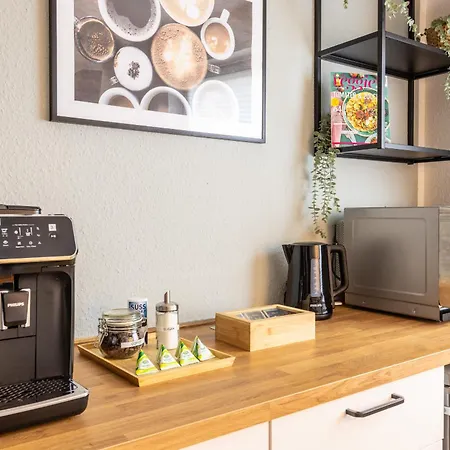 Zentral Boxspringbetten Garage Rhein Apartmán Bonn