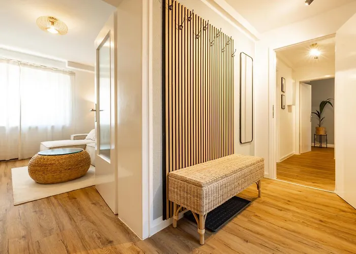 Zentral Boxspringbetten Garage Rhein Apartmán *