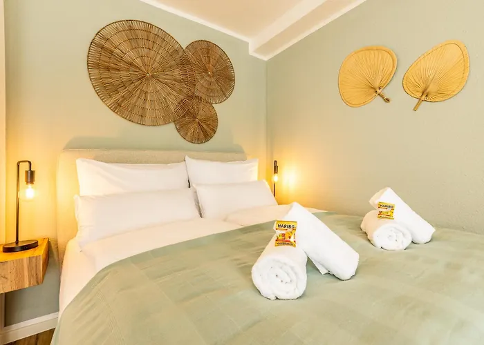 Διαμέρισμα Zentral Boxspringbetten Garage Rhein